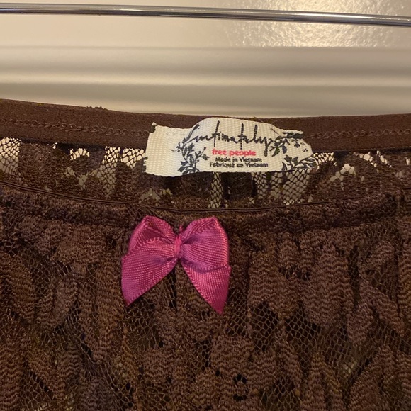 FREE PEOPLE All Day Womens Lace Capris NWT - Picture 6 of 7